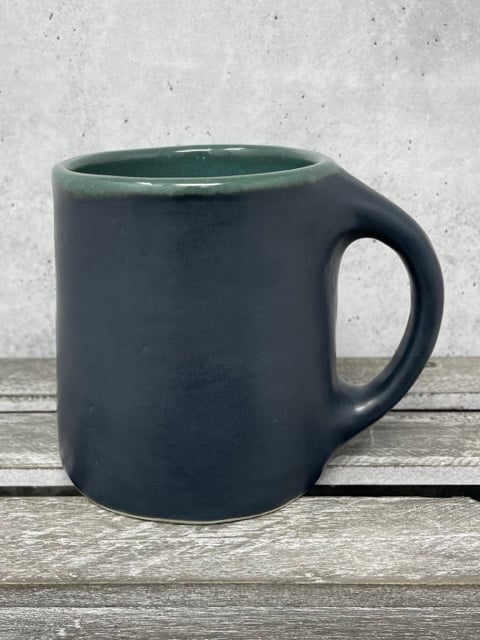 Image of Charcoal with Green Interior