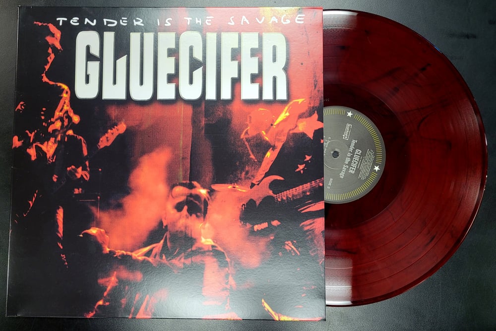 Gluecifer "Tender Is The Savage" Dracula swirl LP (Suburban - Import)