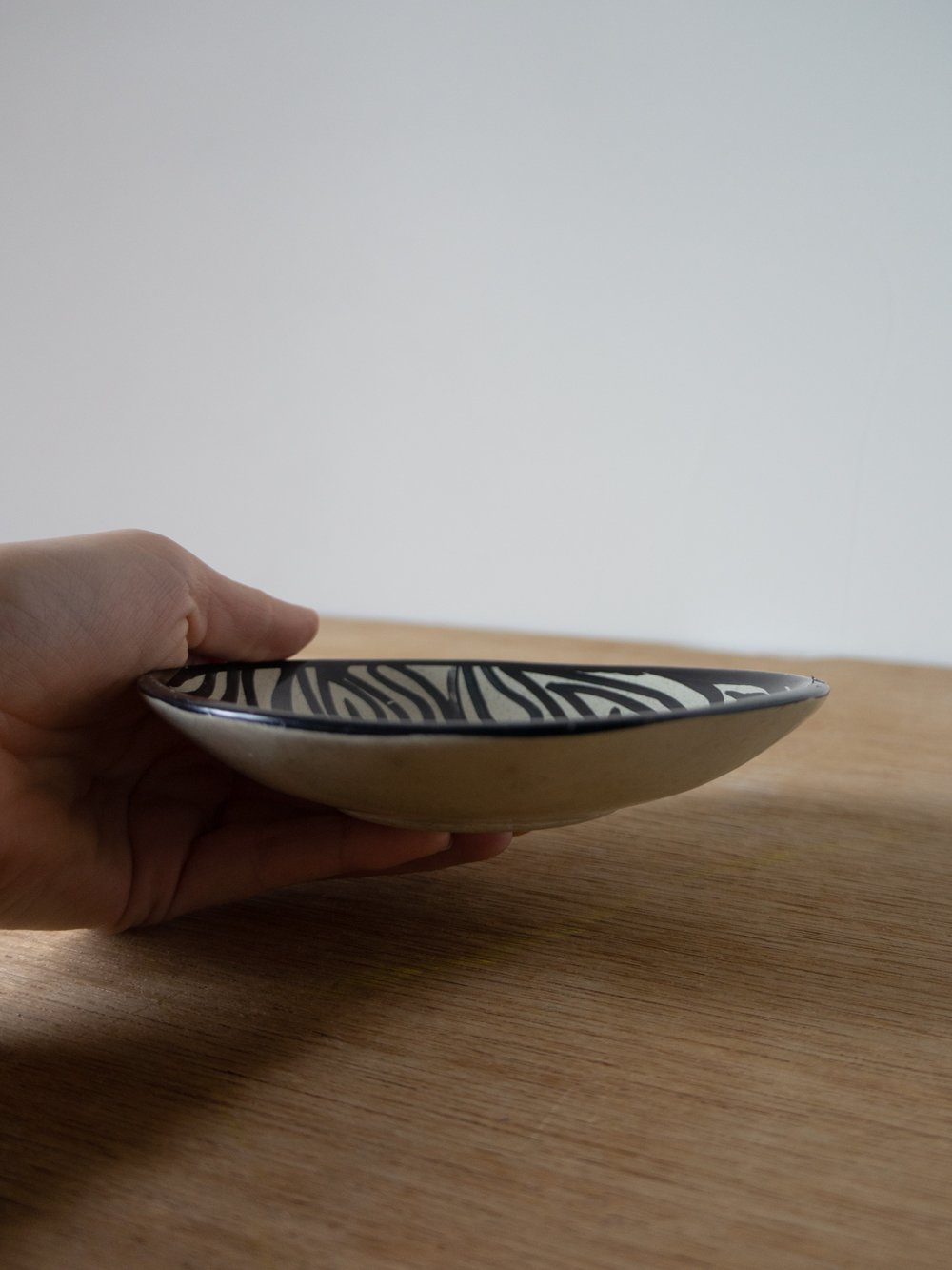 Image of zebra dish