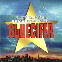 Image 1 of Gluecifer "Soaring With Eagles At Night To Rise With The Pigs In The Morning" Blue swirl LP (Import)