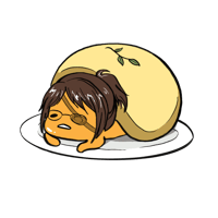 Hange x Gudetama 