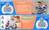 Pop Fidget Game Handheld for Kids 6+ Quick Push Stress Bubble Pop Fun Light Good For Family Time 
