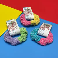 Image 1 of Split Color Scrunchies
