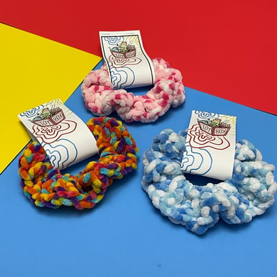 Image of Multicolor Scrunchies