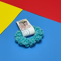 Teal Scrunchie