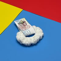 White Scrunchie