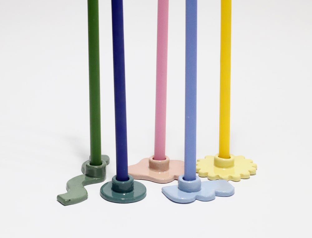 Image of CUT OUTS CANDLE HOLDERS