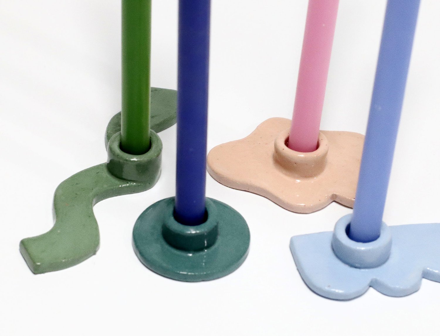 Image of CUT OUTS CANDLE HOLDERS