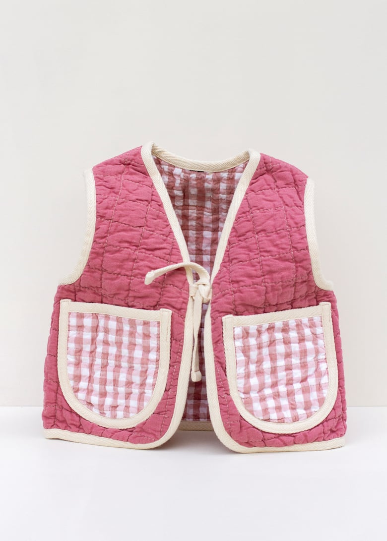 Image of Reversible Pocket Vest by KABIN - Size 6