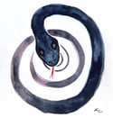 NEW! "Serpent Power: Snakes & Watercolor" Workshop ~ 11/18 CLOSED