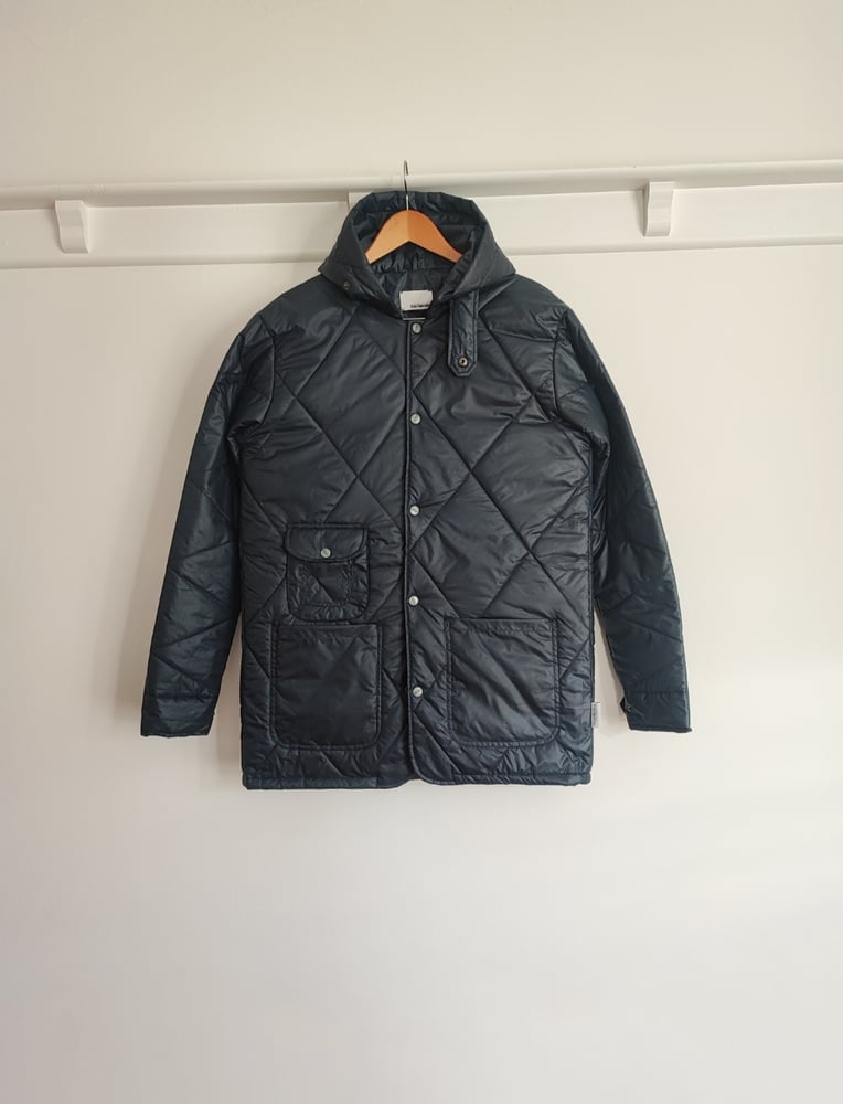 Image of  "Connaught" Hooded Quilted jkt