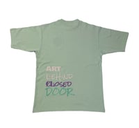 Image 5 of ABCD  T-shirt Aloe Green color