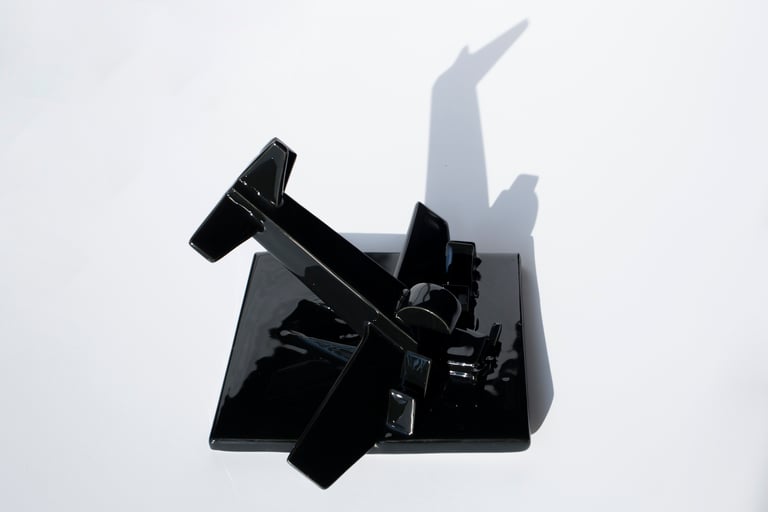 Fallen Bird Porcelain Sculpture → Image 2