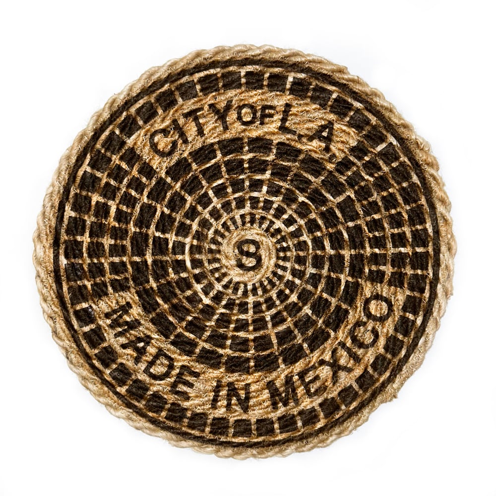 Image of CITY OF L.A.(MADE IN MEXICO) Manhole Cover PLAcemat