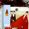 Collection "Barnabé l'ours de Noël": marque-page format standard