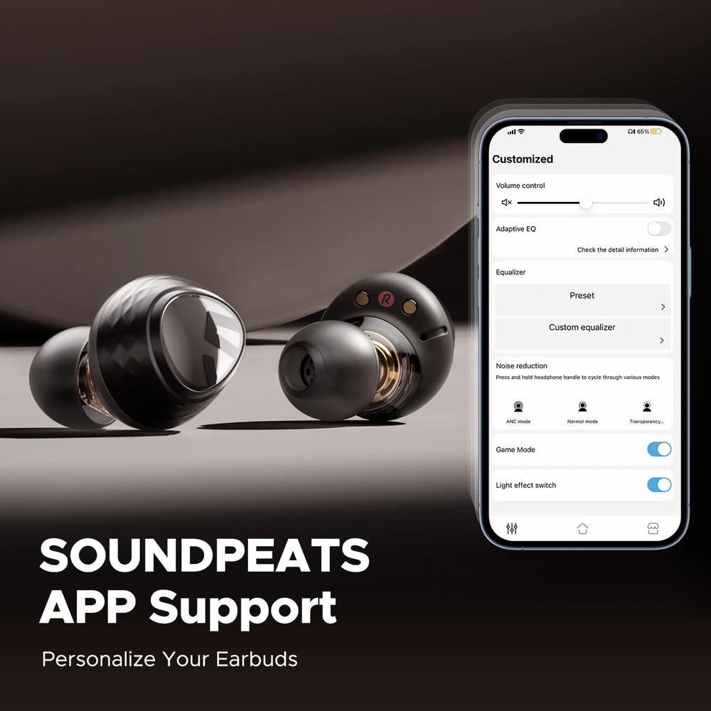 Engine 4 SOUNDPEATS Hi-Res Bluetooth 5.3 Wireless Earbuds