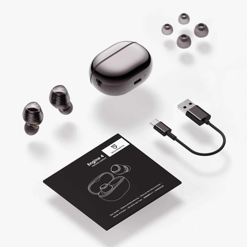 Engine 4 SOUNDPEATS Hi-Res Bluetooth 5.3 Wireless Earbuds