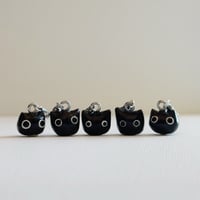Image 1 of Black Cat Stitch Marker