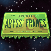Fluorescent Green Slime License Plate Covers