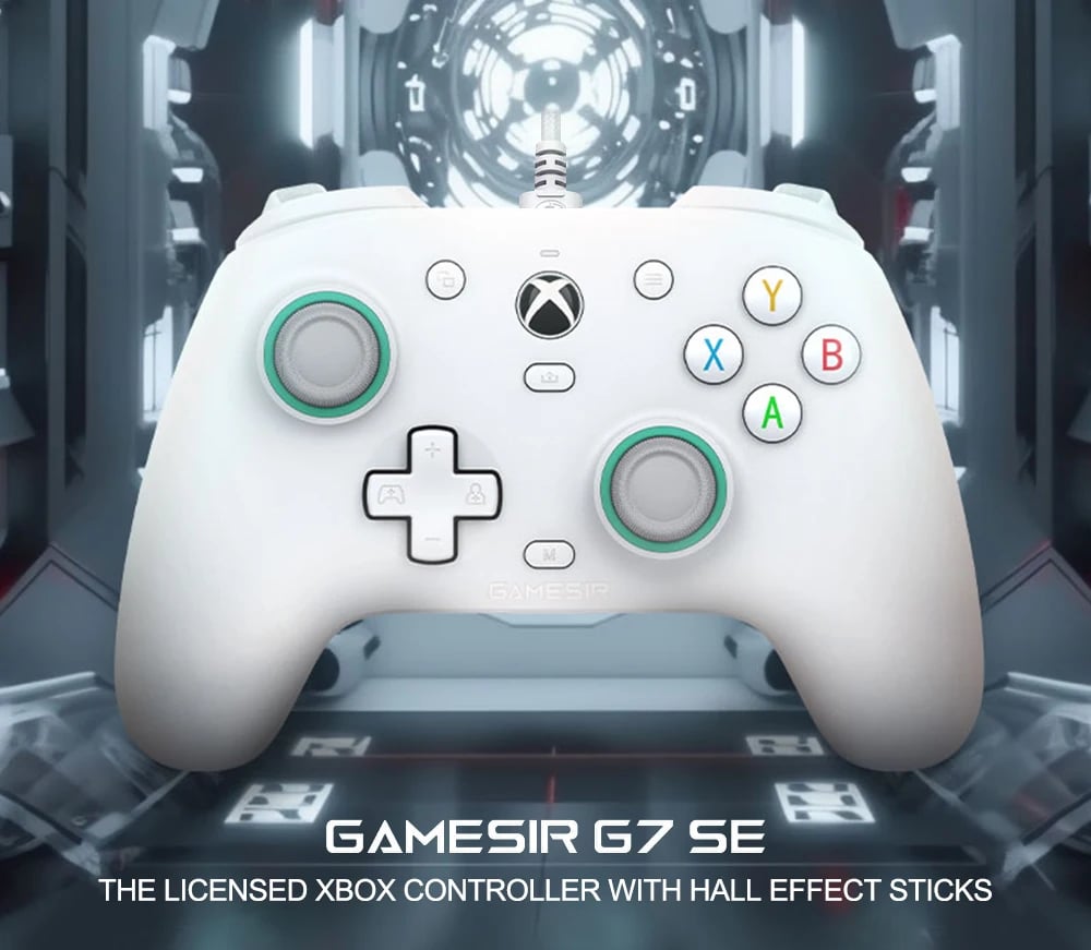 GameSir G7 SE Xbox Wired Gamepad with Hall Effect Joystick and Triggers for Xbox Series X, Xbox One