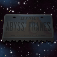 Smoked Slime License Plate Cover