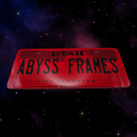 Image 1 of Royal Red Acrylic License Plate Cover