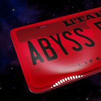 Image 2 of Royal Red Acrylic License Plate Cover