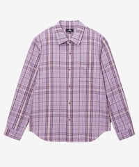 Image 1 of STUSSY_STONES PLAID SHIRT :::LAVENDAR:::