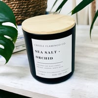 Image 1 of Sea Salt + Orchid Candle (17 oz)