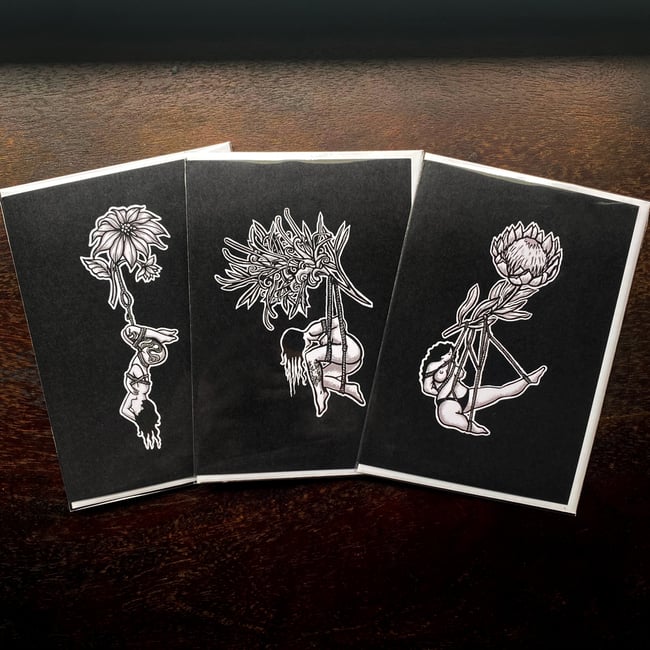 15% OFF Botanica Card Set of 3