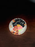 Black Girl Diamond Painting Coasters