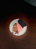 Black Girl Diamond Painting Coasters