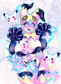 Mimikyu Gijinka - Print