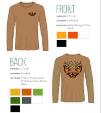 Image 4 of Monarch Butterfly Long Sleeve Shirt