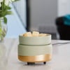 2-In-1 Candle With A Fragrance Warmer For Candles And Wax Melting  