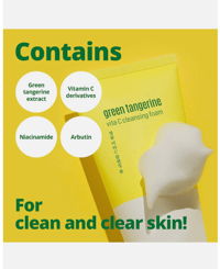 Image 2 of goodal Green Tangerine Vita C Cleansing Foam 150ml