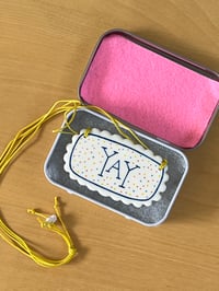 Image of Yay Multi – porcelain pendant necklace