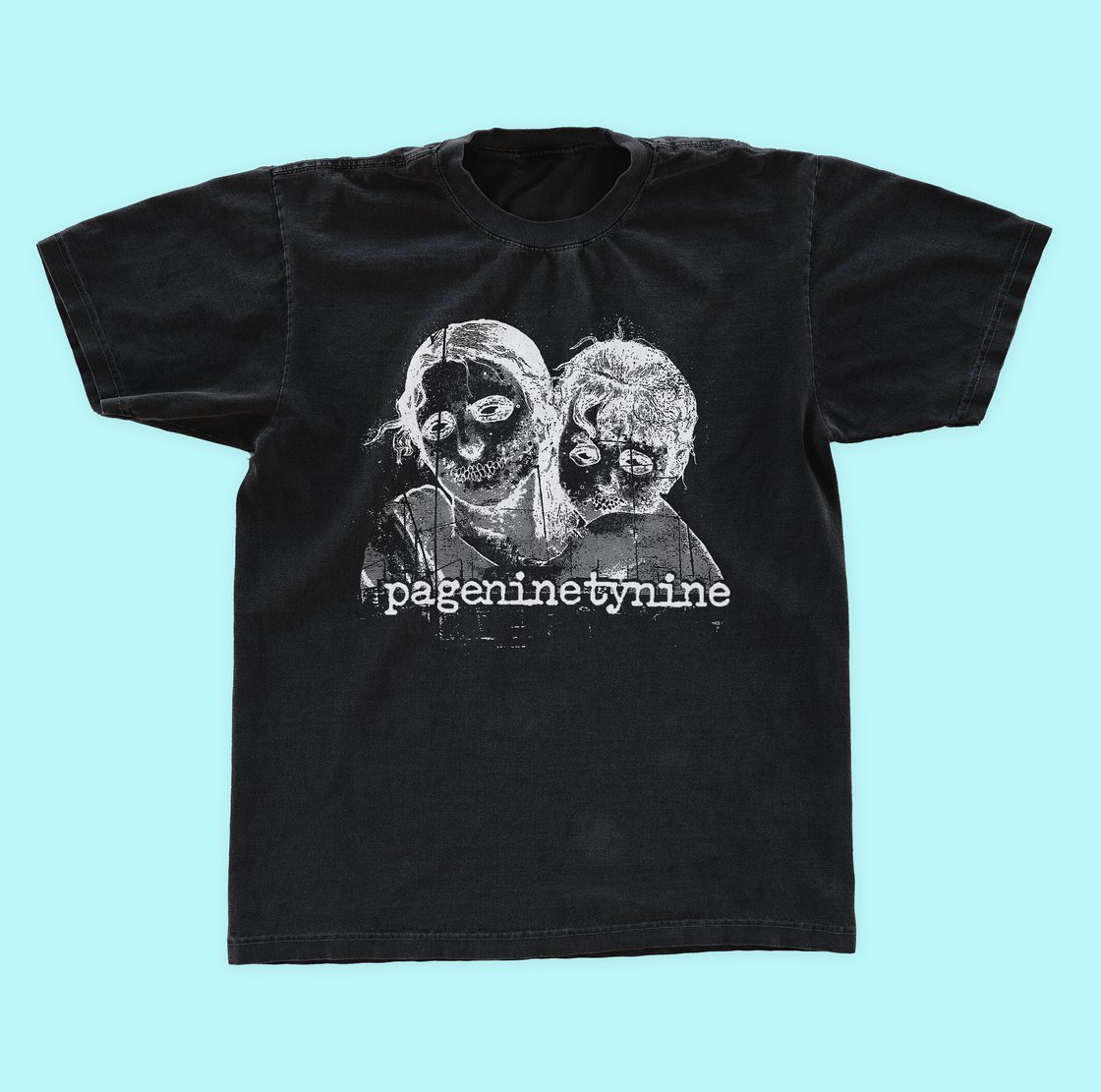 Image of Pageninetynine / Pg. 99 Screen printed 100% cotton T-Shirt Skramz Screamo