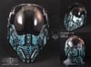 ANTIHERO // V2 - D : Standard Edition "Antique Teal" 3d Printed Cyber Armor Mask