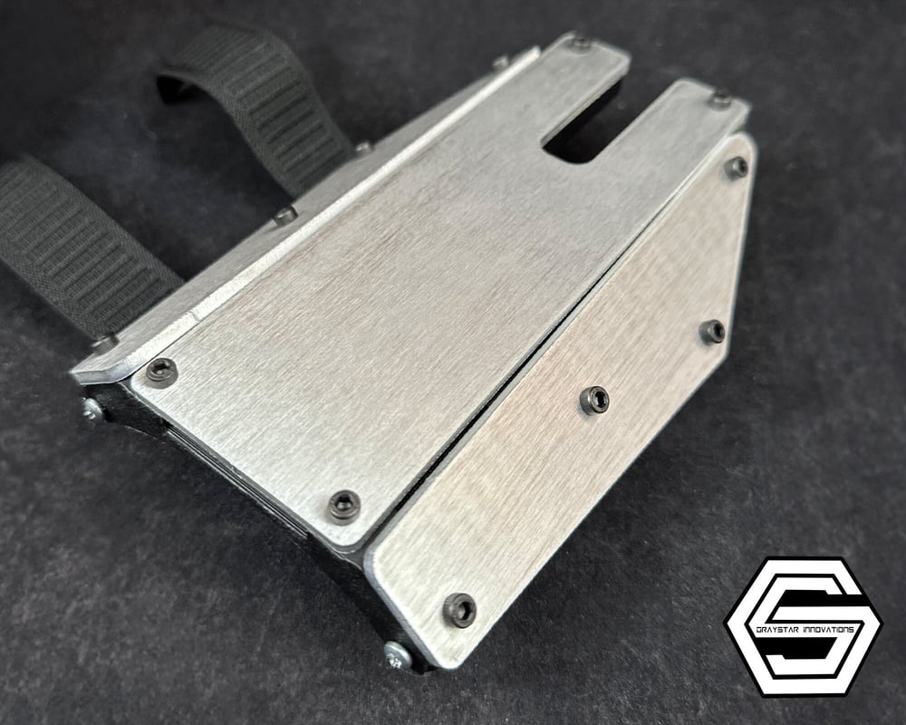Real Laser Cut Metal! "TACTICIAN//V1" Cyberpunk Armor Bracer Gauntlet