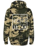 Army Camo Square Logo Hoodie