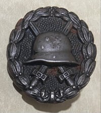 Image 1 of WW1 (Imperial German Empire) Wound Badge (in Black) - Authentic Issue