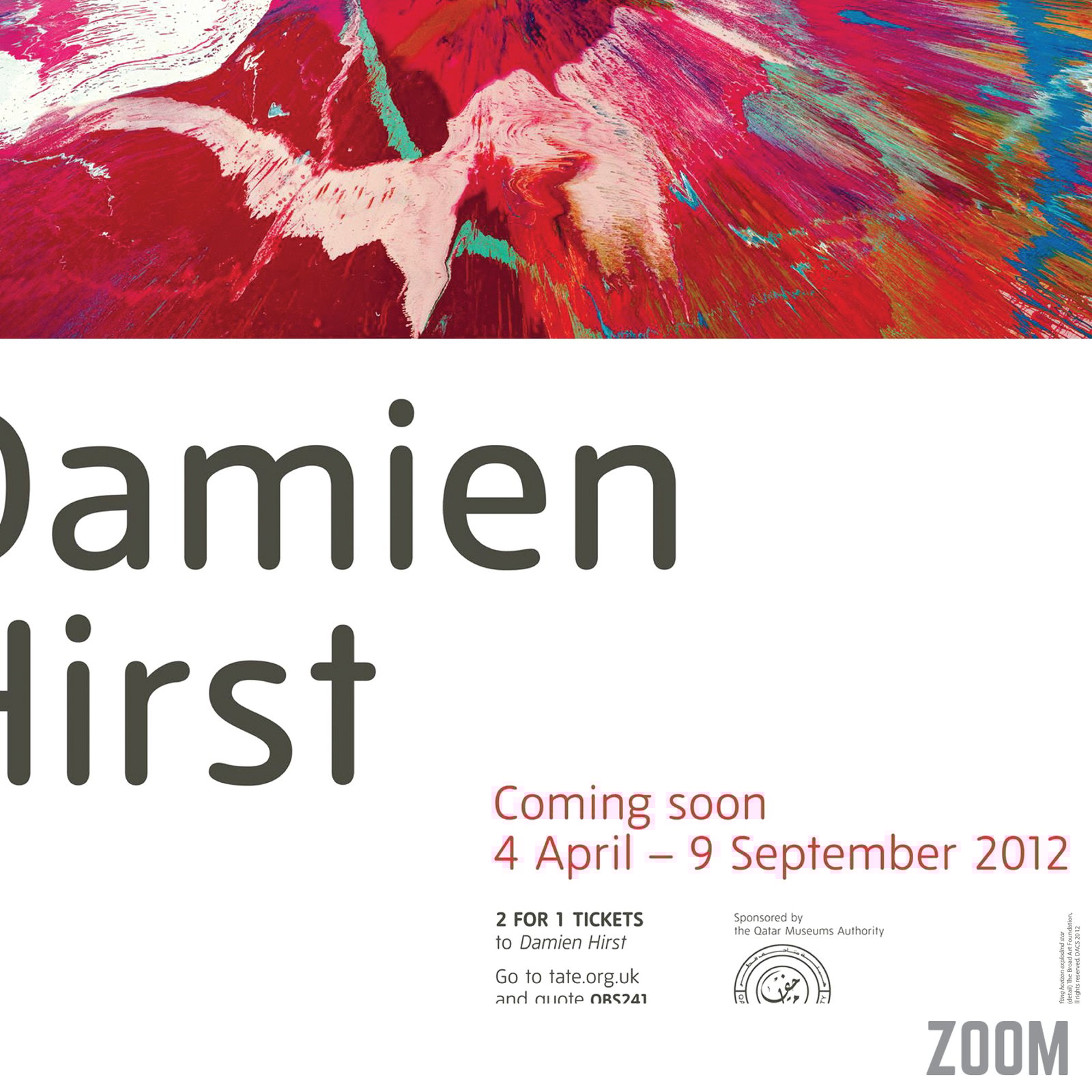 Tate Modern - Beautiful, Cataclysmic Pink | Damien Hirst - 2012