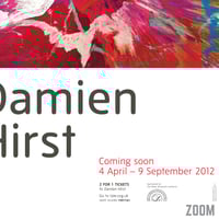 Image 2 of Tate Modern - Beautiful, Cataclysmic Pink... | Damien Hirst - 2012 | Event Poster | Vintage Poster