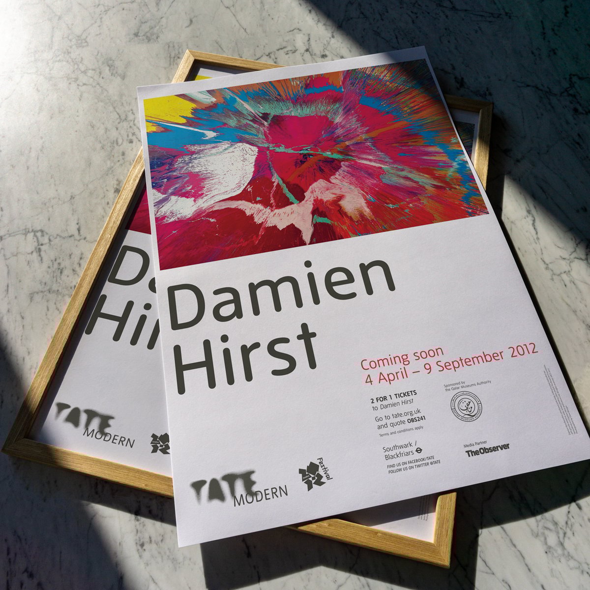 Damien Hirst / ヴィンテージ / 額入りポスター Damien Hirst / ヴィンテージ / 額入りポスター Damien Hirst