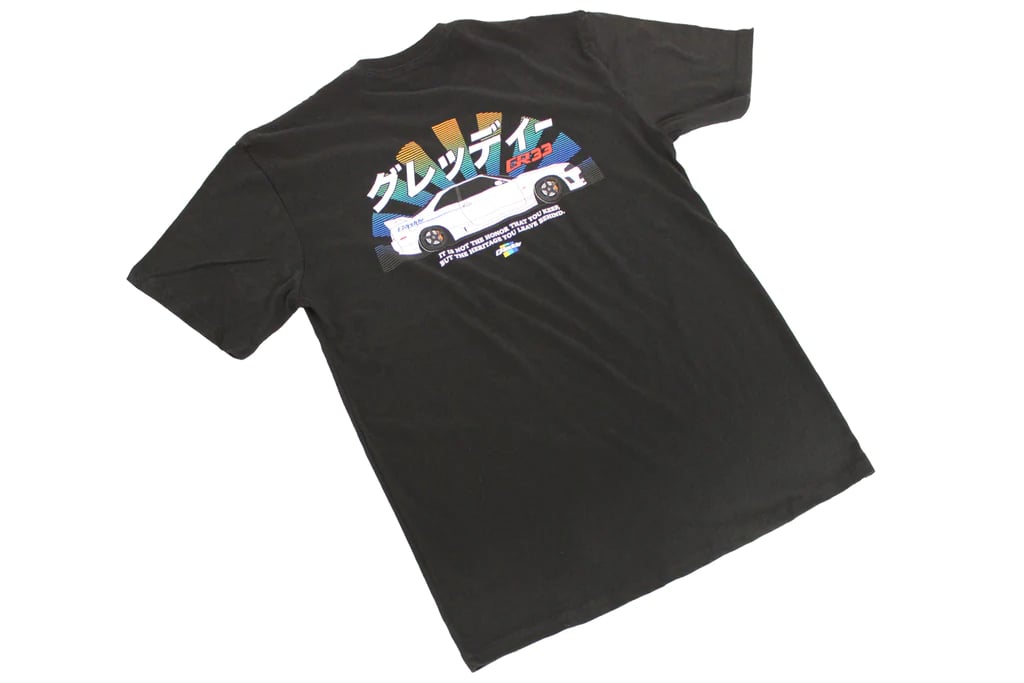 GReddy R33 GT-R T-Shirt | Motive