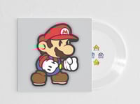 Image of Paper Mario (N64) - Main Title Theme & Main Menu Music (Limited to 25 Copies) Clear 7"