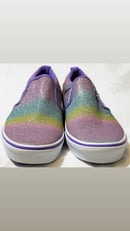 Image 2 of Vans Asher Skate Shoes Kids Classic Slip-On 