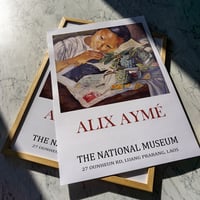 Image 1 of Alix Aymé | The National Museum - Jeune Femme a la Pomme Cannelle | 1940 | Event Poster