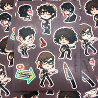 Image 2 of My Chemical Romance Warped '05 5x7 Sticker Sheet